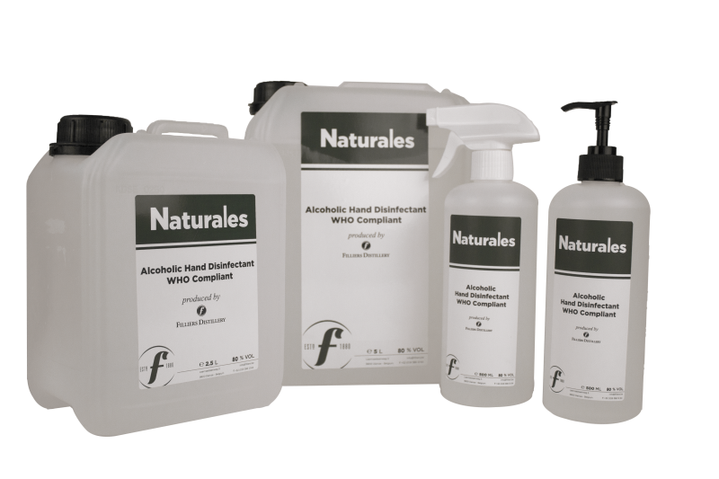NATURALES HAND DISINFECTANT 80%